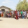 Account OpeningHSNP beneficiaries lining up for accounts opening, Kakuma Turkana